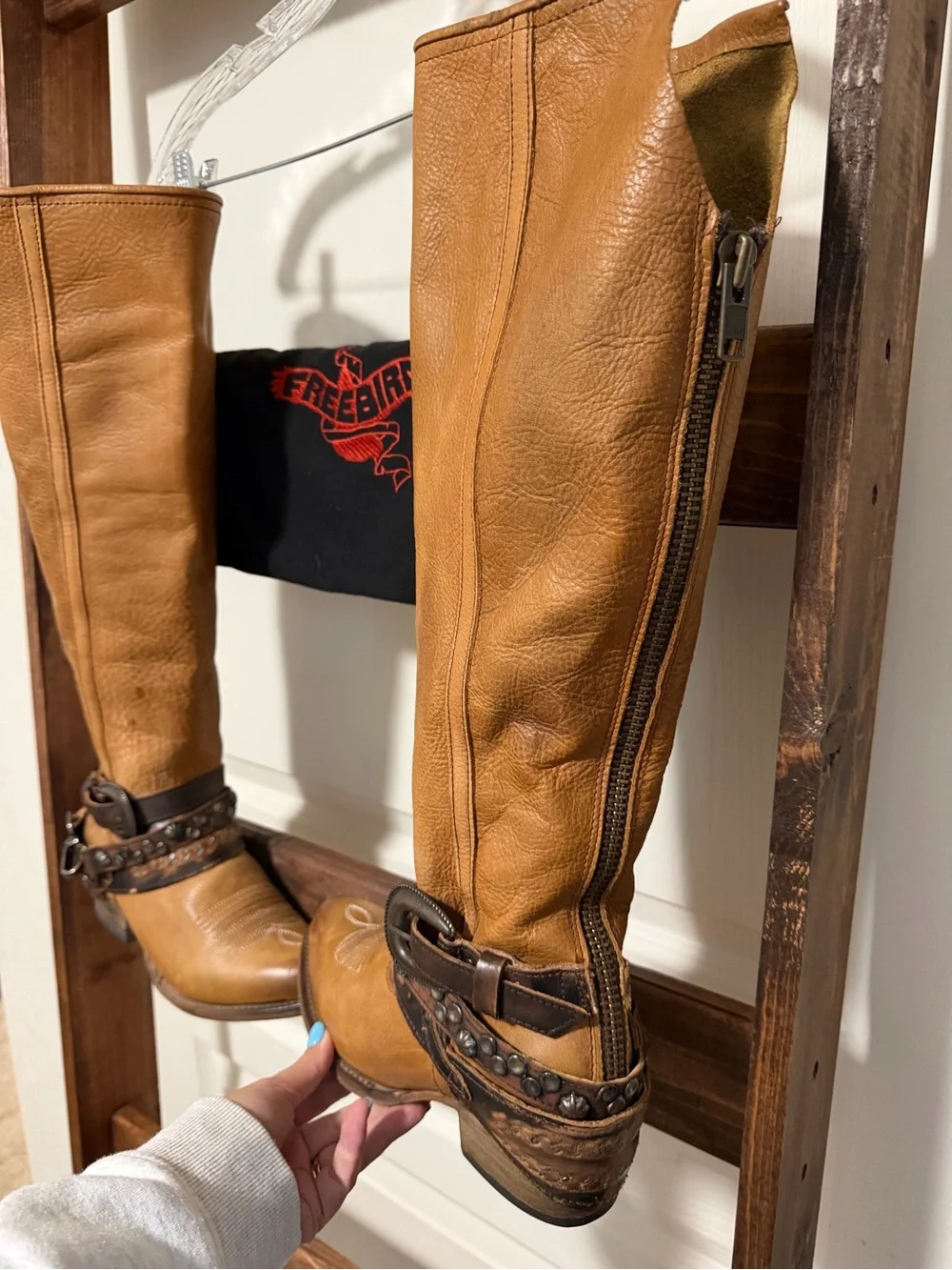 Freebird Rodondo Knee High Leather Boots